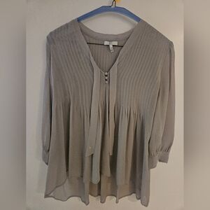 Joie light grey small blouse